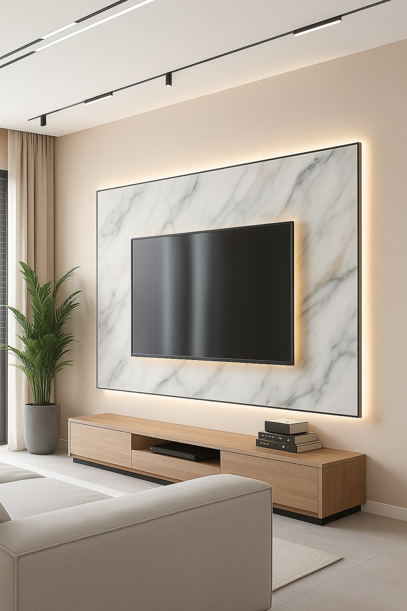 Wizualizacja panelu ściennego